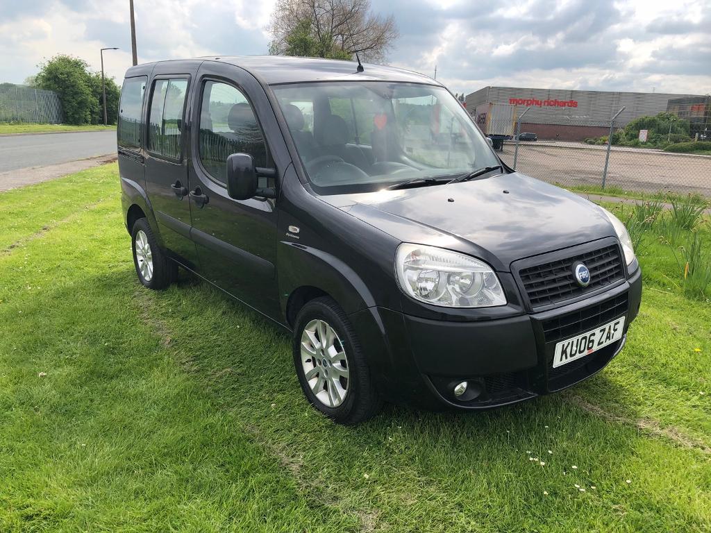2006 FIAT DOBLO 1.9 MULTIJET DYNAMIQUE-2 KEYS-12 MONTHS MOT TEST- GREAT