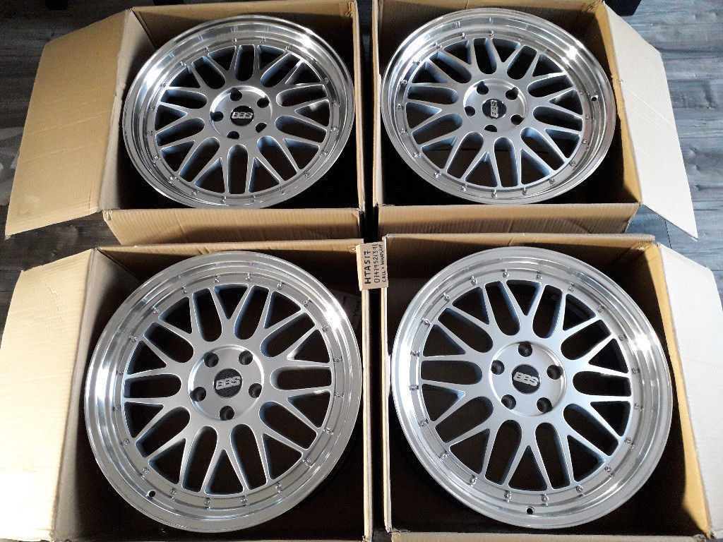 NEW 19" R19 19 INCH ALLOYS BBS LM STYLE ALLOY WHEELS FITS 3 4 5 6