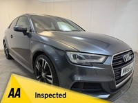 2017 Audi A3 1.4 TFSI CoD S line Hatchback 3dr Petrol Manual Euro 6 (s/s) (150 p
