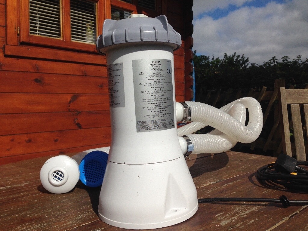 Intex small pool filter pump, model no 638R | in Swansea | Gumtree