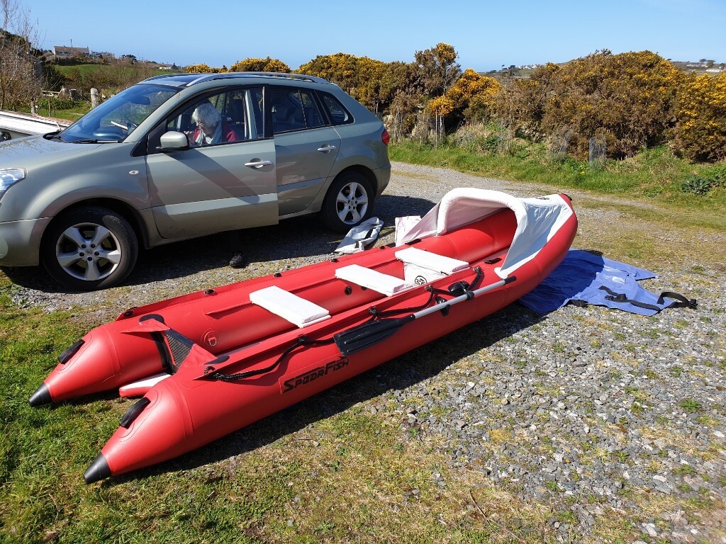 Spearfish Inflatable Boat Motor Canoe in Penzance, Cornwall Gumtree