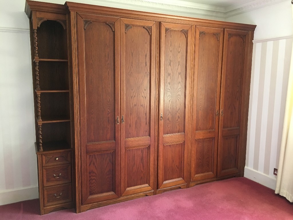 Great Huge Hammonds Fitted Wooden Wardrobes In