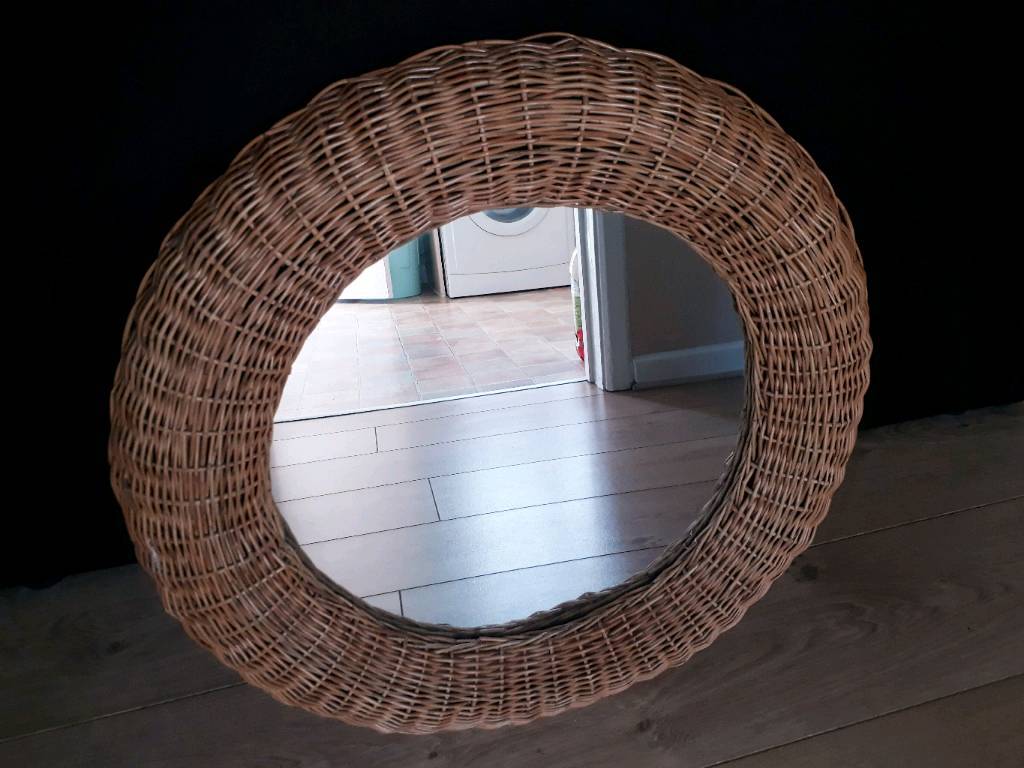Ikea Venna Wicker Mirror | in Neath, Neath Port Talbot | Gumtree