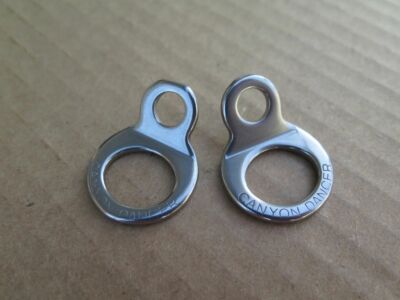 CANYON DANCER STRAP RINGS STAINLESS TIE DOWNS TWO / 2 PACK 90009 - BRAND NEW