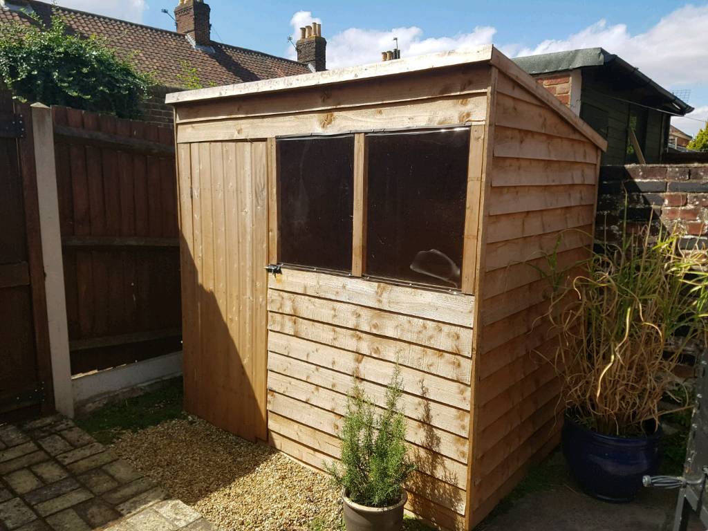 Nearly new 7 x 5 garden shed in Norwich, Norfolk Gumtree