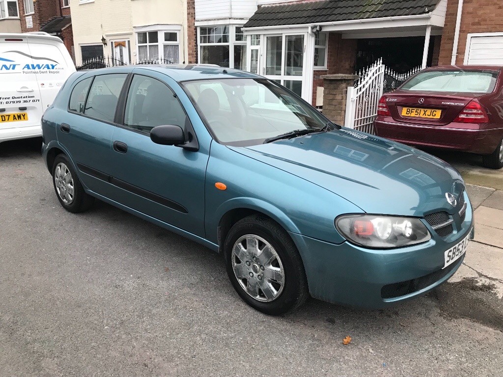 Nissan Almera 1.5 full year mot 59k miles f s h