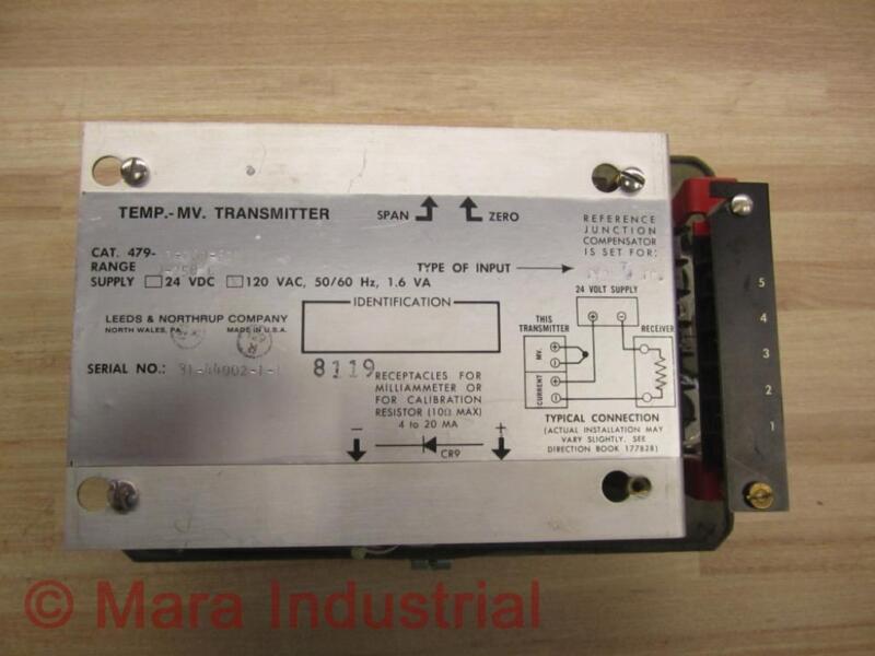 Leeds & Northrup 479-43-160-601 Temp MV Transmitter
