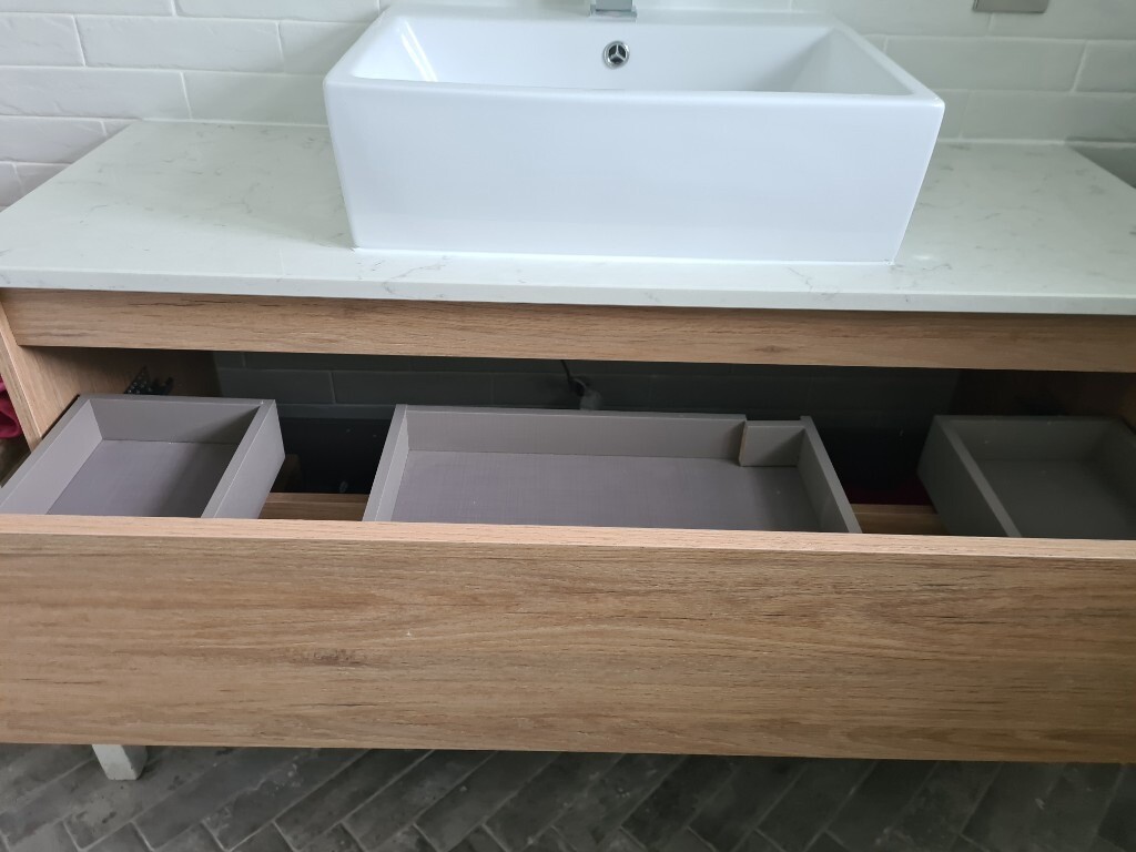 Double Sink Vanity Unit In Aigburth