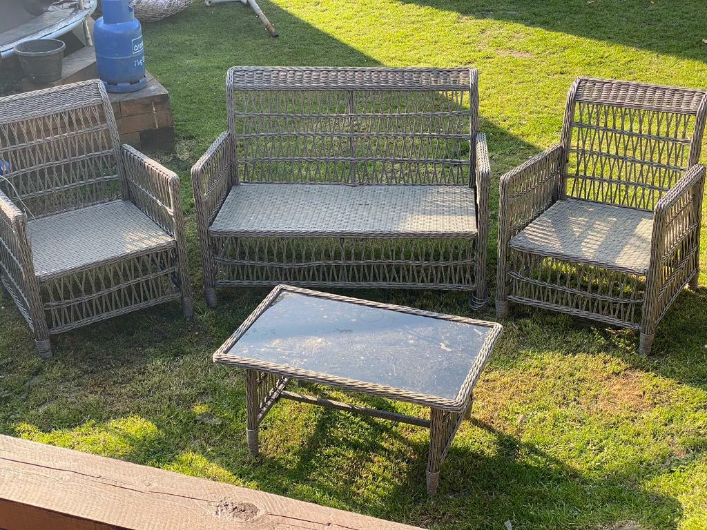 Rattan garden / patio set | in Hyde, Manchester | Gumtree