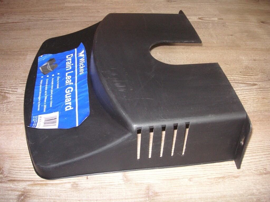 New black plastic drainpipe gutter leaf guard drain cover in Abingdon, Oxfordshire Gumtree