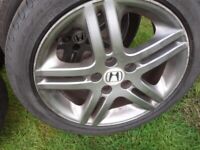 4× honda wheels and tyre