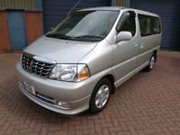 2001 Toyota Hiace Only 7,800 Miles Yes Only 7,800 From New Auto MPV Petrol Auto