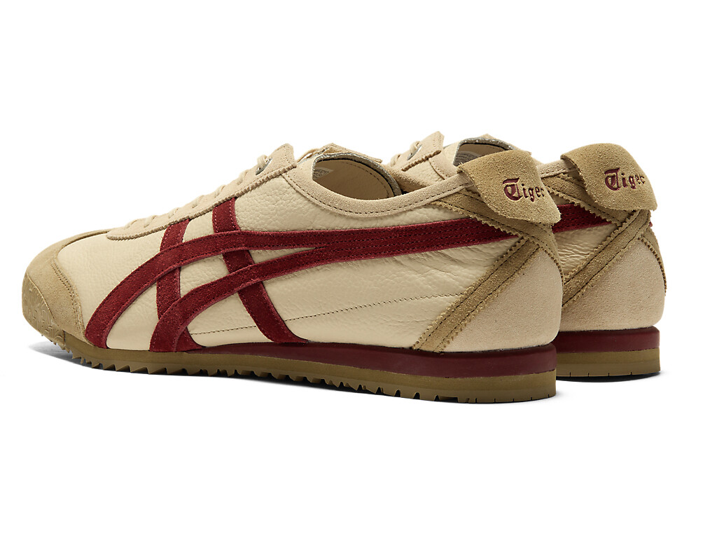 Pre-owned Onitsuka Tiger Mexico 66 Sd Beige X Beet Juice 2024new Sneaker Us Men's 4-14