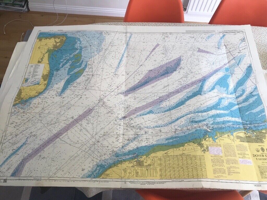 Used Admiralty Charts For Sale