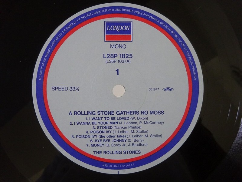 Rolling Stones A Rolling Stone Gathers No Moss London L28P