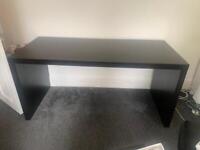 Black desk table 