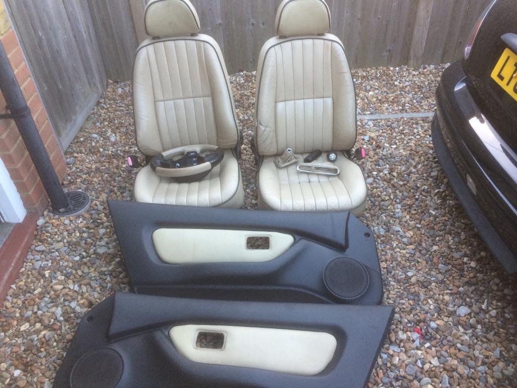 Mgf cream leather interior in Minster on Sea, Kent Gumtree