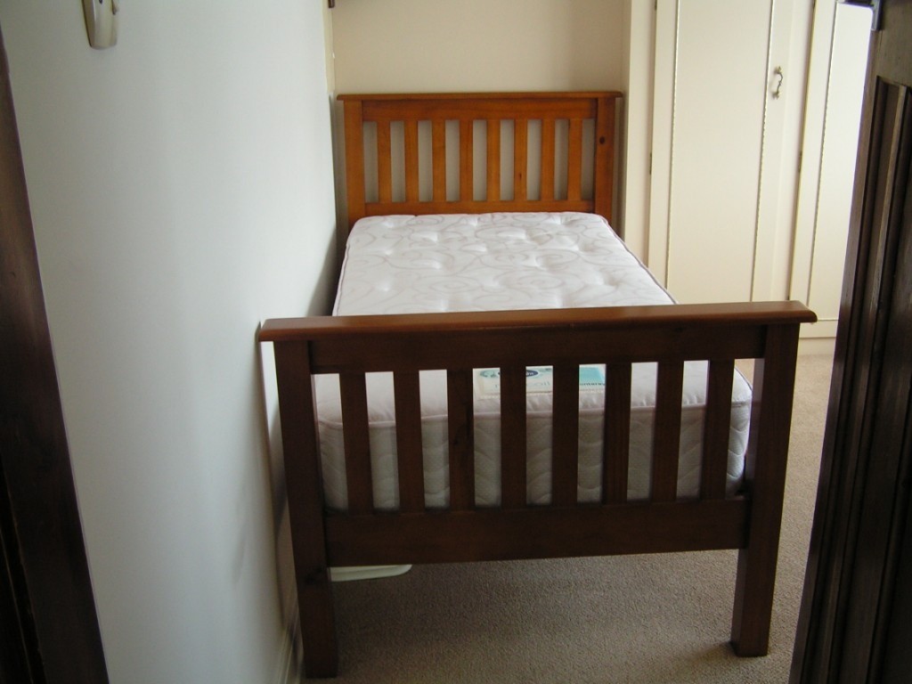 John Lewis 3'6" wide single bed and mattress in Timperley, Manchester