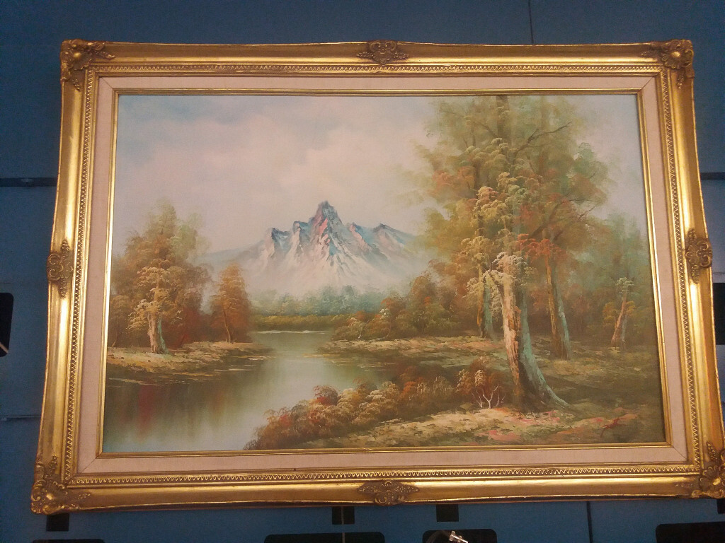 Large Vintage Frame and Canvas Print | in Brick Lane, London | Gumtree