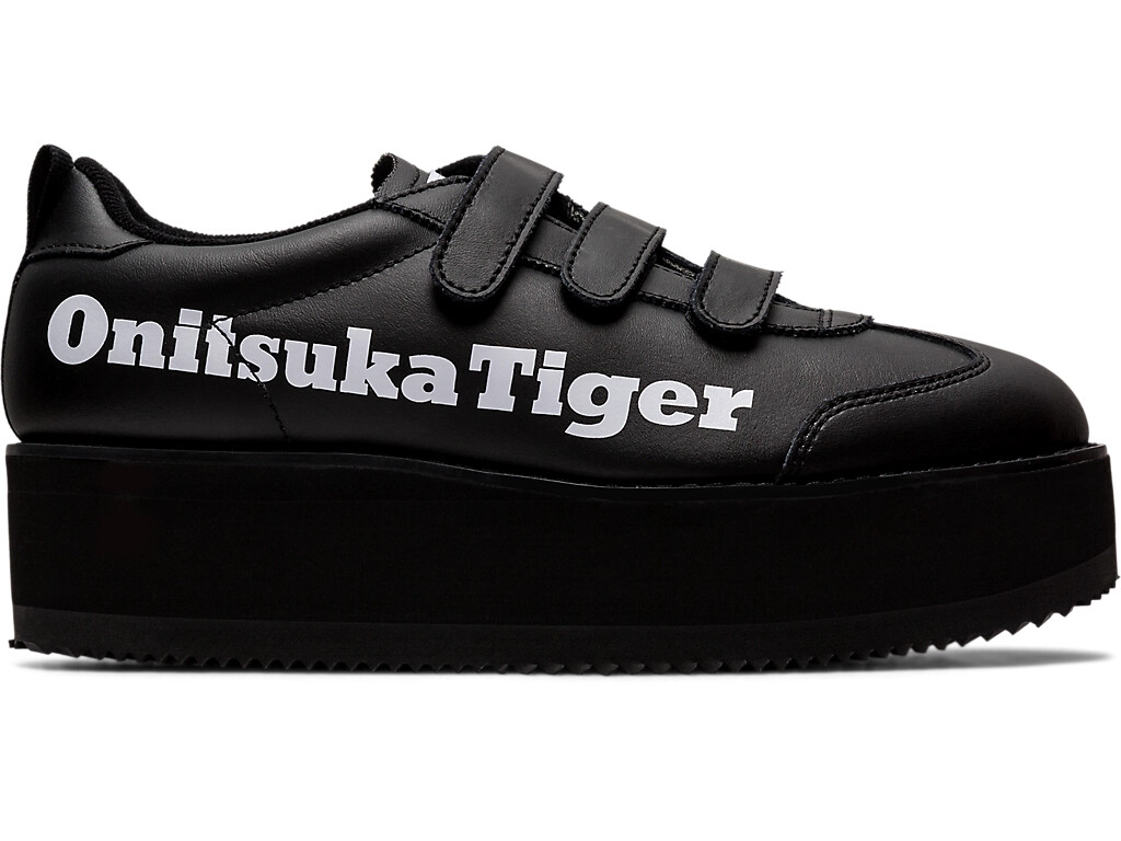 Pre-owned Onitsuka Tiger Delegation Chunk W 2 Colors Size 6in 1182a207 Leather Japan In White/black,black/white