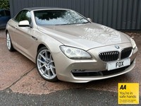 2016 11 BMW 6 SERIES 3.0 640I SE CONVERTIBLE 2DR PETROL STEPTRONIC EURO 5 (S/S)