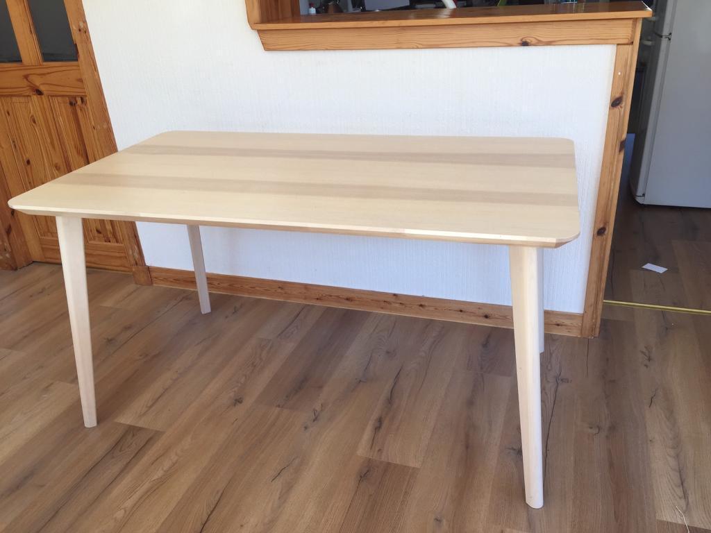 Ikea Lisabo 6 seater dining table in Dunblane Stirling 