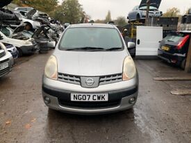 image for 2007 Nissan Note SE 5dr 1.4 Petrol Silver BREAKING FOR SPARES