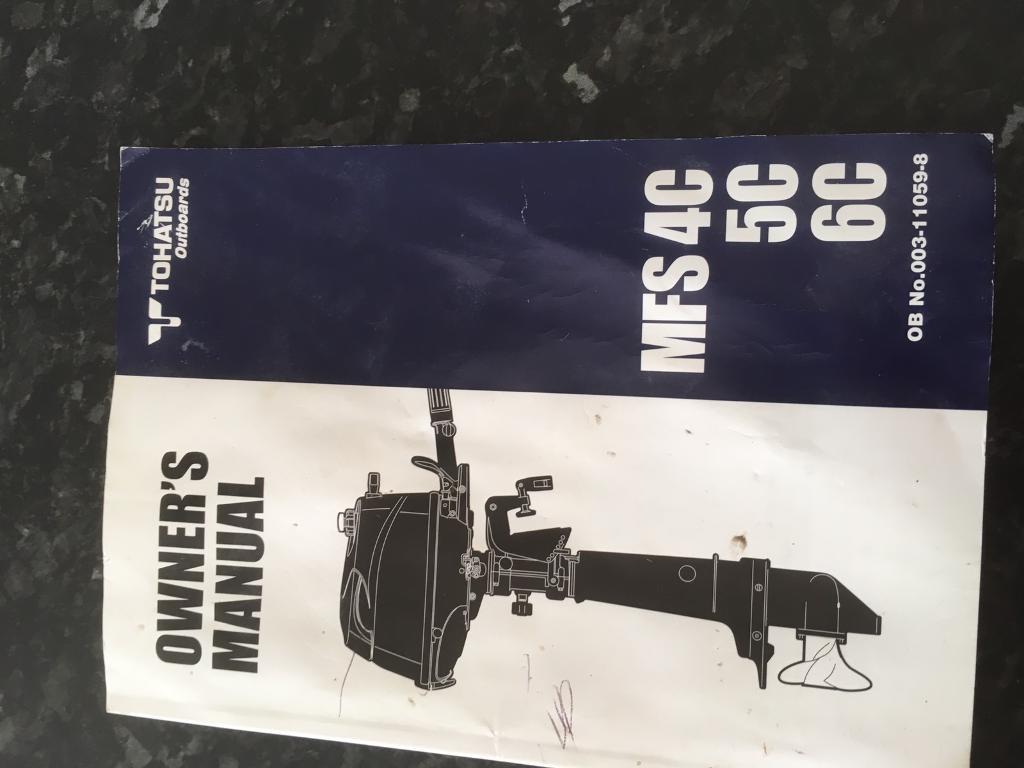 Tohatsu 6hp outboard in Swanage, Dorset Gumtree