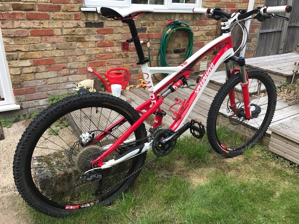 Specialized Camber Comp FSR 2011 full suspension mountain bike RED