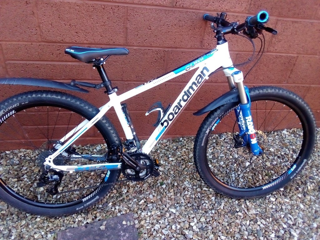 Boardman comp mountain bike medium in white in Neath, Neath Port