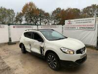 2013 63 NISSAN QASHQAI 360 1.5dCi ACCIDENT DAMAGED REPAIRABLE SALVAGE