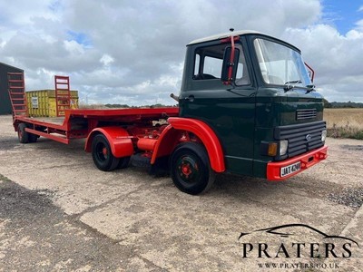 1979 Ford Cargo 6.0 Ford D Series 1110 Articulated Regular Cargo Van LCF Diesel