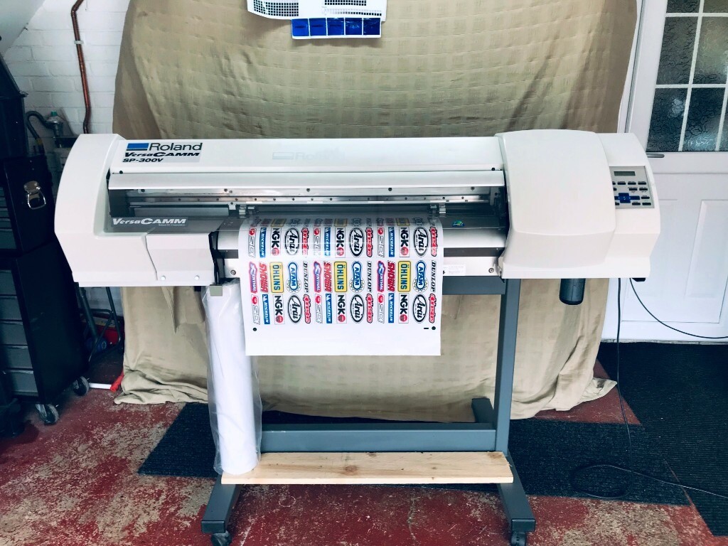 Roland Versacamm SP300V print and cut machine, perfect working order