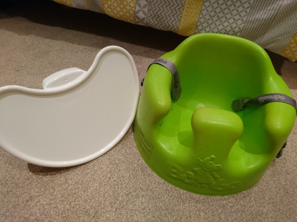 Bumbo seat with a tray in Newhaven, Edinburgh Gumtree