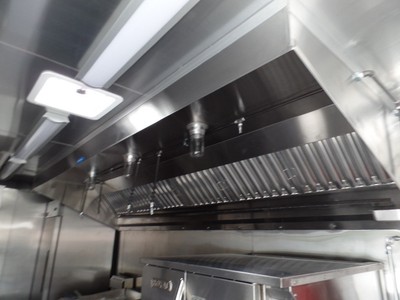 Concession Trailer 8.5' X 24' Charcoal Gray Food Event Catering