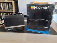 Polaroid Sun 600 LMS Camera with box and leaflets