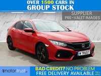 2018 Honda Civic 1.0 VTEC Turbo EX Hatchback 5dr Petrol CVT Euro 6 (s/s) (126 ps