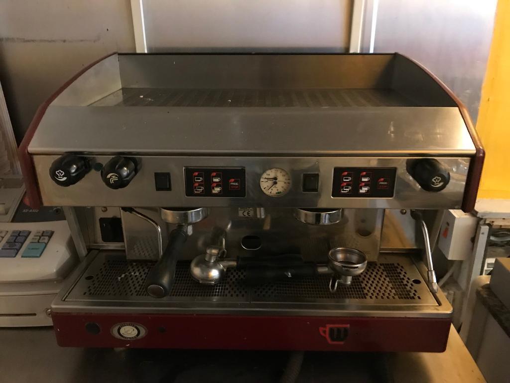Double espresso Italiano multi coffee machine and grinder in Liberton