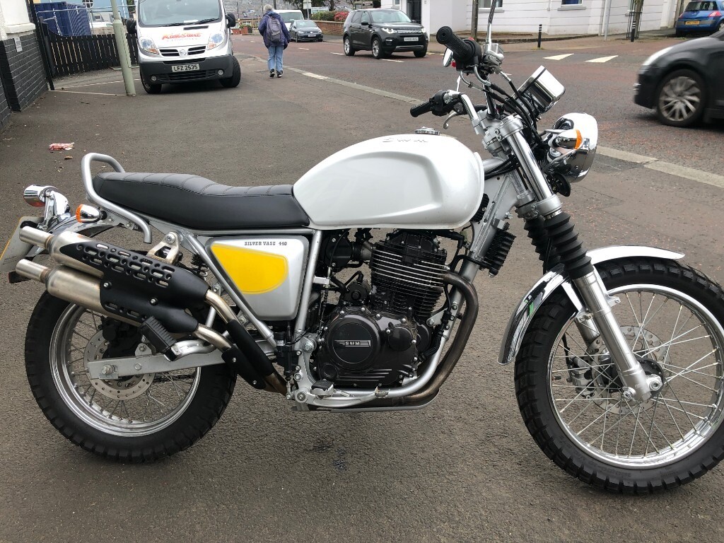 2018 SWM 440 SILVER VASE MINT BIKE ONLY 535 MILES FINANCE IS AVAILABLE