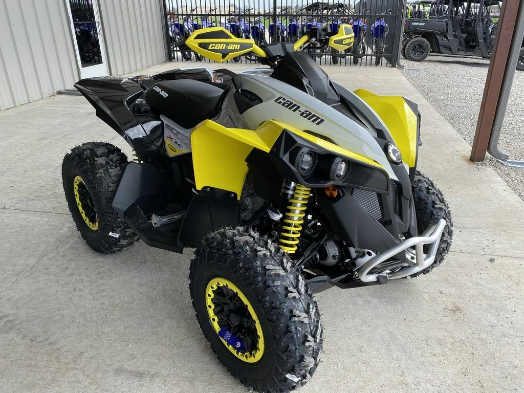 2020 Canam® Renegade® X® Xc 1000r Black, Gray & Sunburst Yello
