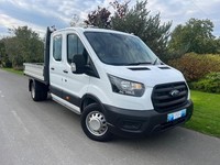 2021 Ford Transit 2.0 EcoBlue 130ps Double Cab DROPSIDE CHASSIS CAB Diesel Manua