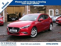 2018 18 MAZDA MAZDA3 2.0 SKYACTIV-G SPORT NAV HATCHBACK 5DR PETROL MANUAL EURO 6