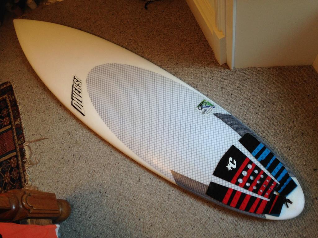 Diverse surfboard hand shaped epoxy 6'2 in Broughton, Edinburgh Gumtree