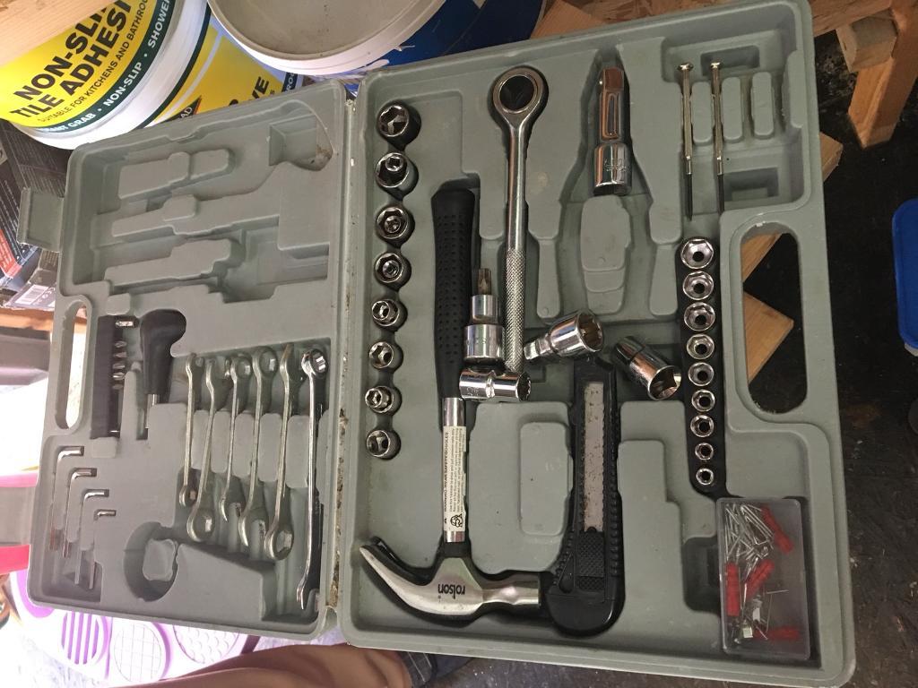 Drill in box and tool box | in Sheffield, South Yorkshire | Gumtree