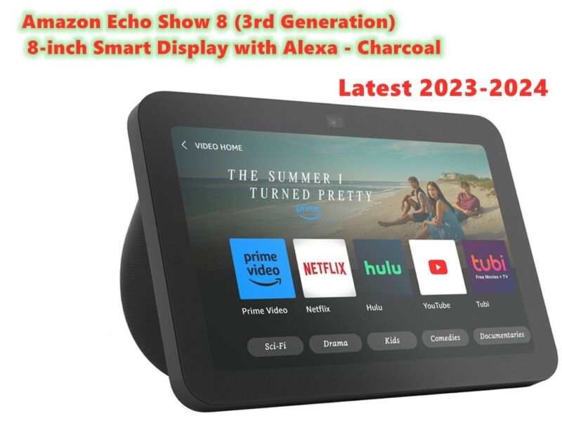 Amazon Echo Show 8 (8 Inch Latest 3rd Gen 2024)