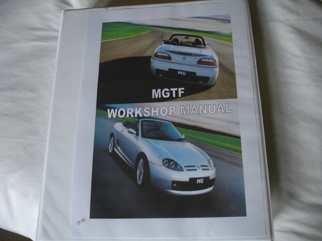 MG TF Manual Used for repairing 2003 Model