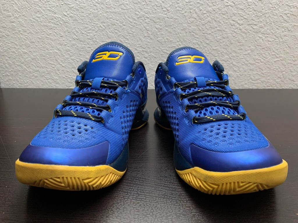 Under Armour Curry 1 Steph basketball shoes mens 8 used UA
