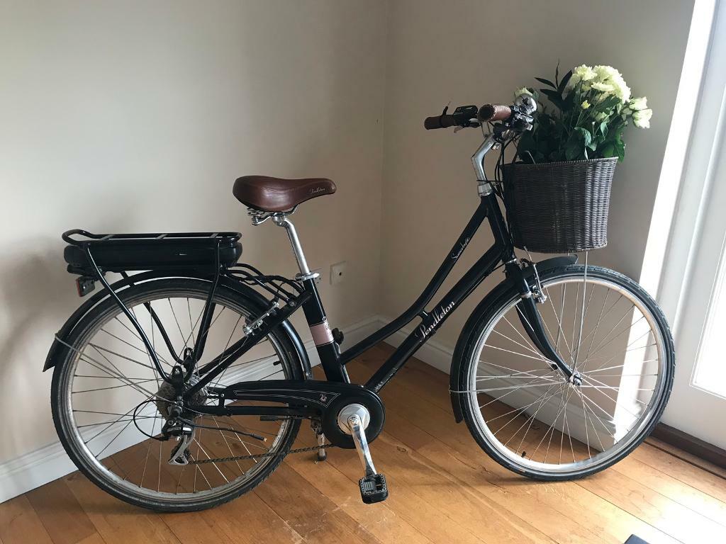 Pendleton Somerby Electric Hybrid Bike Black & Rose Gold 17" Frame