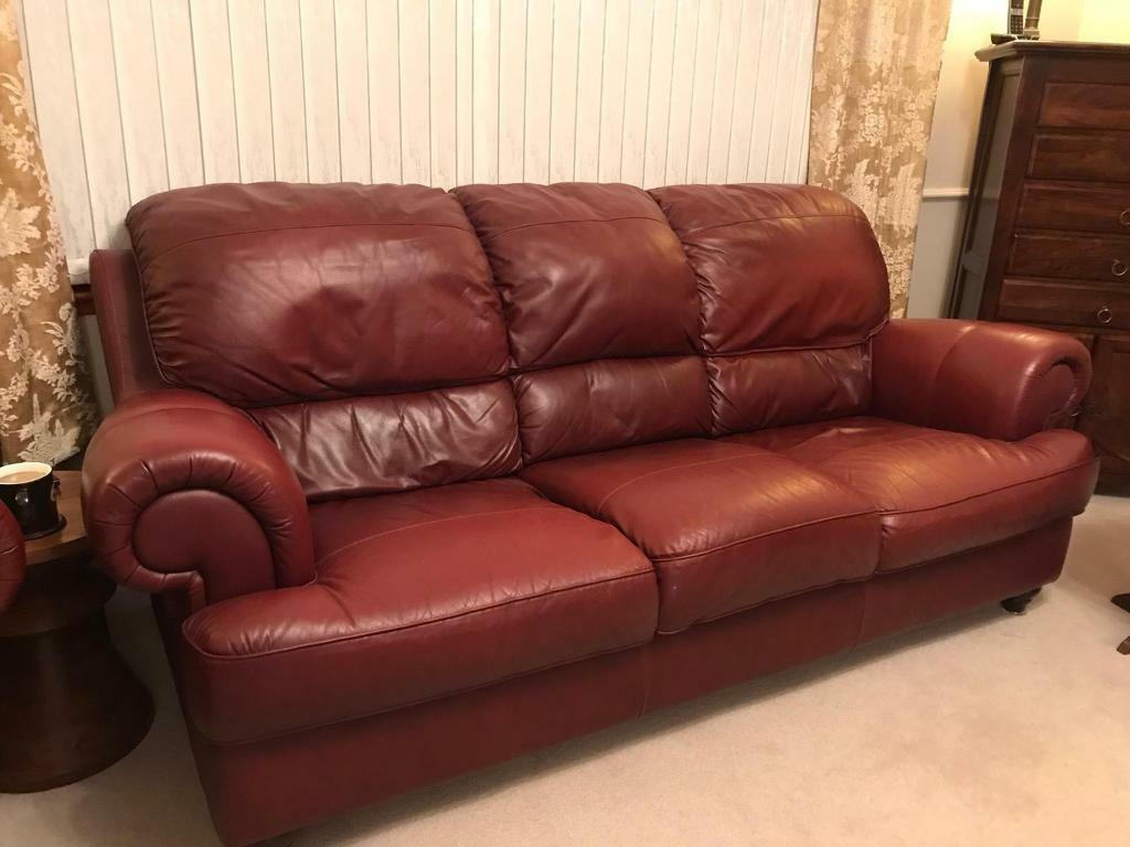 3 piece leather suite in Kelso, Scottish Borders Gumtree