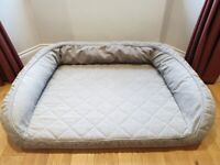 Luxury extra large dog bed by Orvis